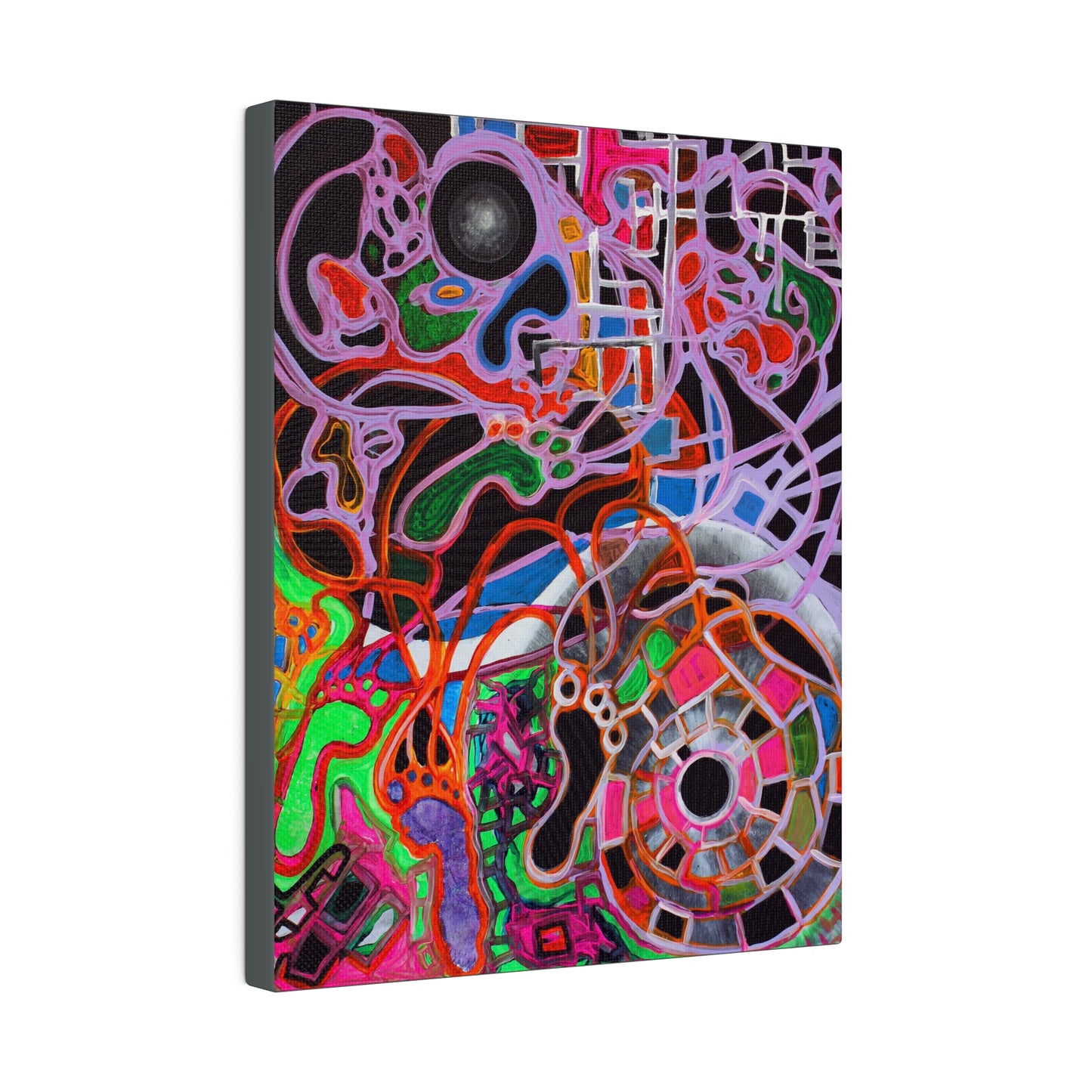 Child's Footsteps- A Spiritual Journey on Canvas