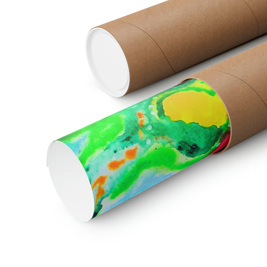 Abstract Cosmic Zoo on the Poster - Poster - JumpingDots