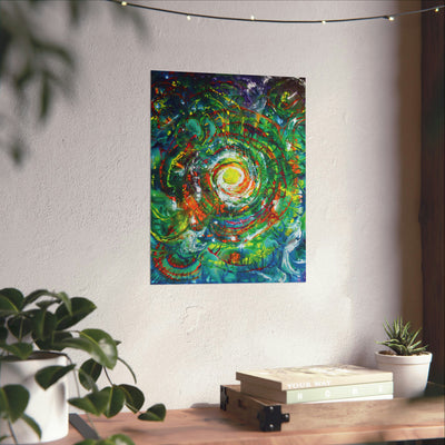 Anthology Lifecycles 1 - Astral Projection on the Poster - Poster - JumpingDots