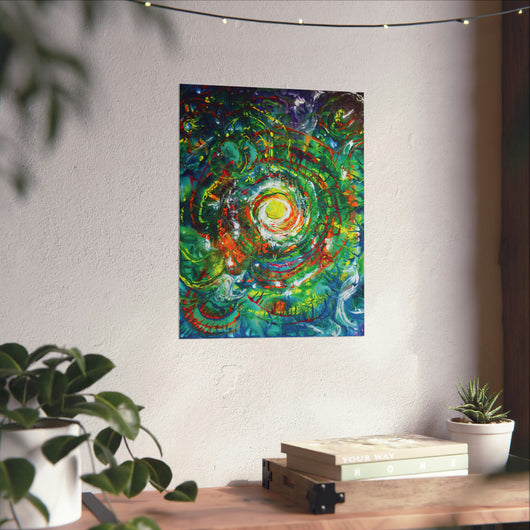 Anthology Lifecycles 1 - Astral Projection on the Poster - Poster - JumpingDots