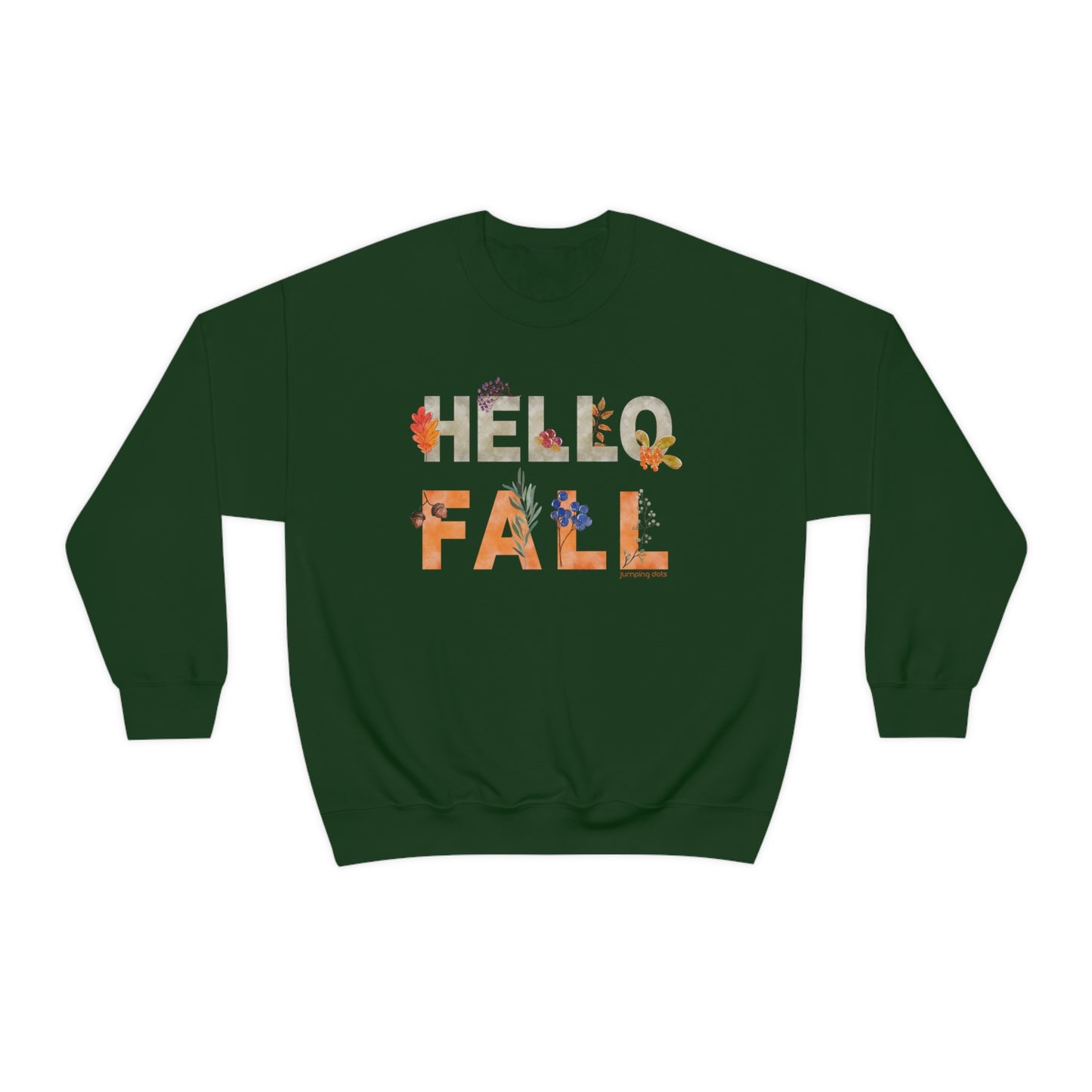 Watercolor Hello Fall Sweatshirt
