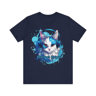 Purr-fect Player T-Shirt - T-Shirt - JumpingDots