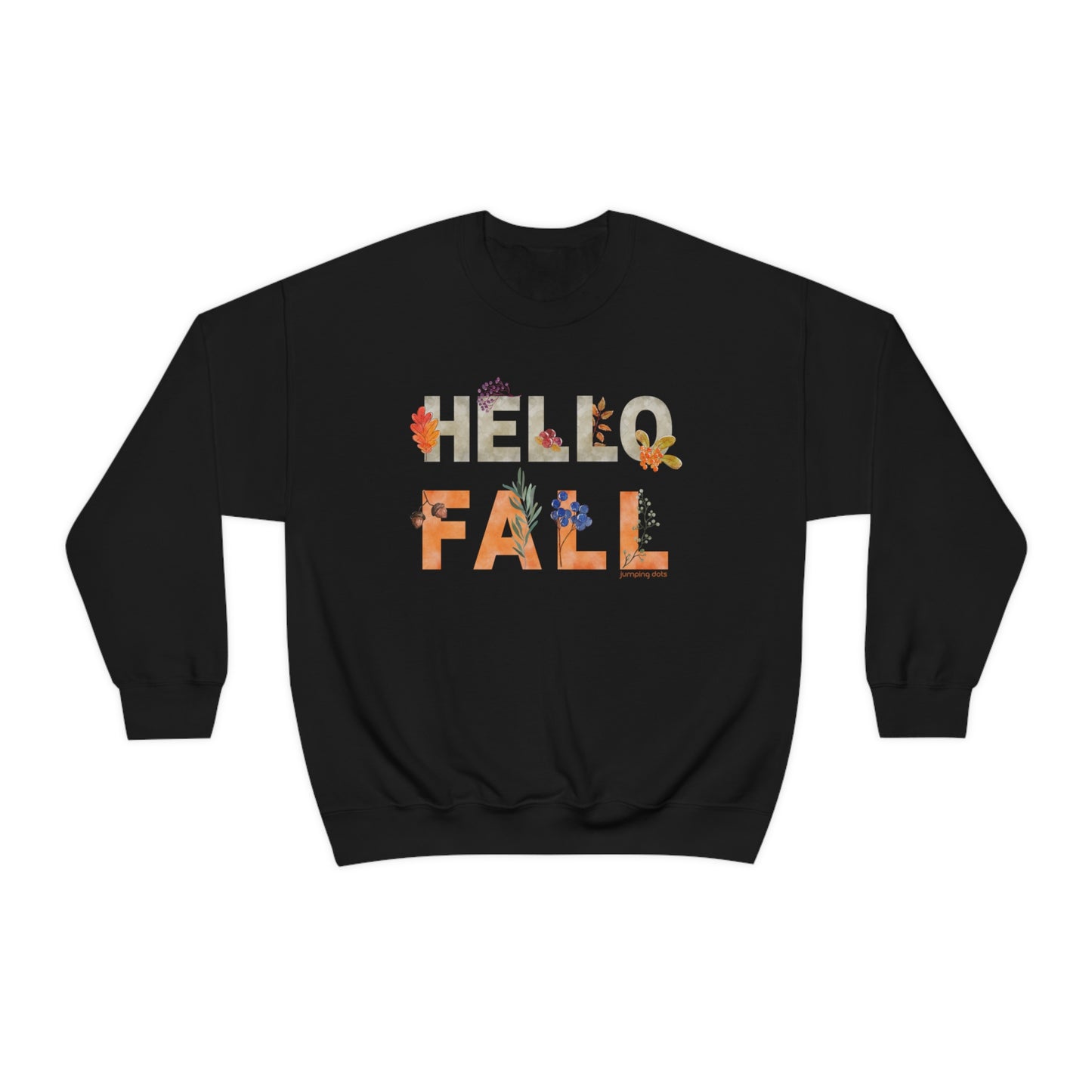 Watercolor Hello Fall Sweatshirt