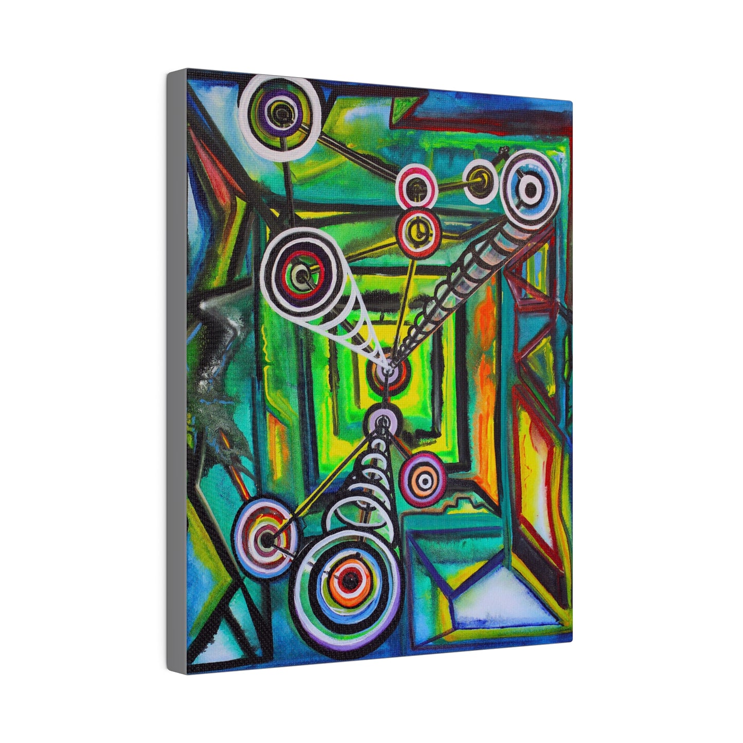 Time Travel Journey on Canvas
