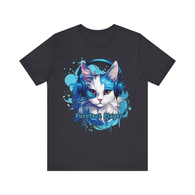 Purr-fect Player T-Shirt - T-Shirt - JumpingDots