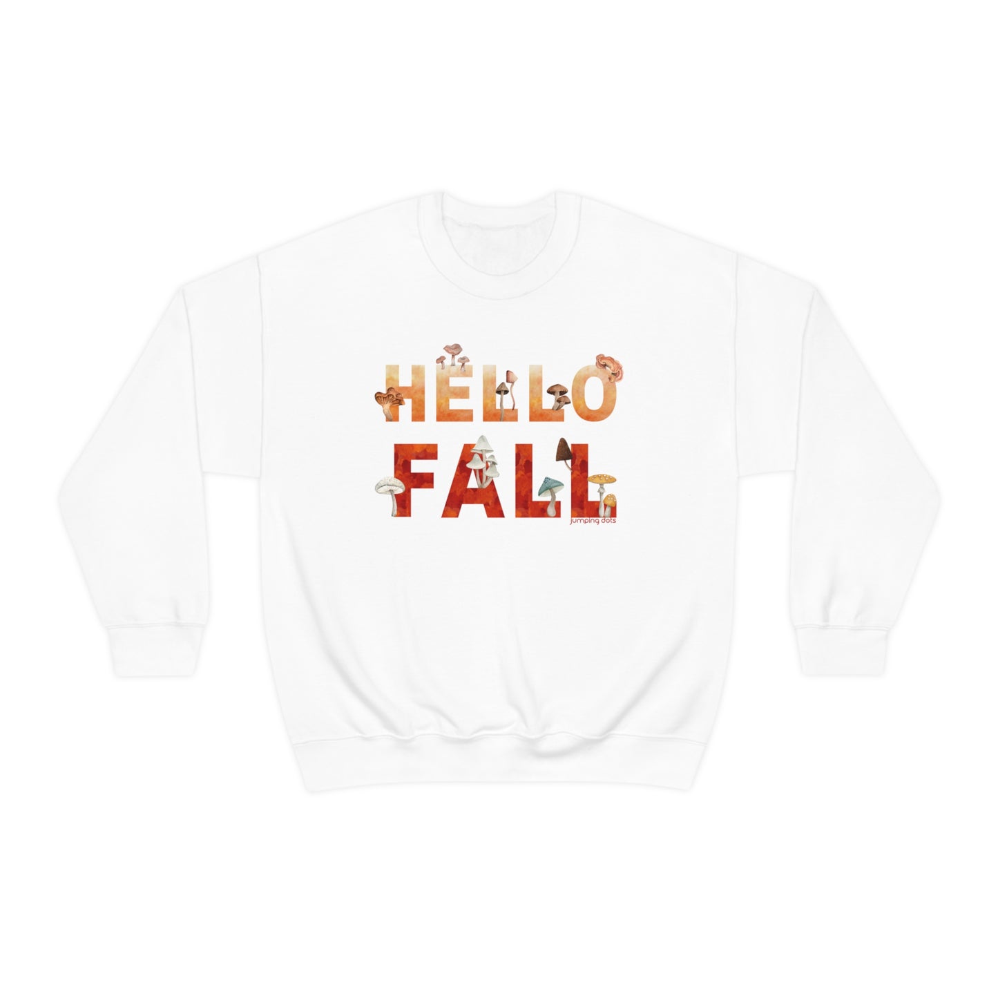 Watercolor Hello Fall Sweatshirt