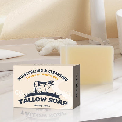 Natural Grass - Fed Beef Tallow Soap (2PCS) - JumpingDots