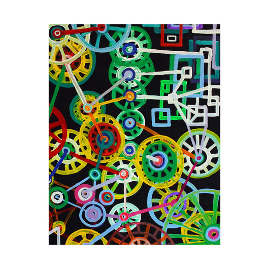 Robotic Wheels - on the Poster - Poster - JumpingDots