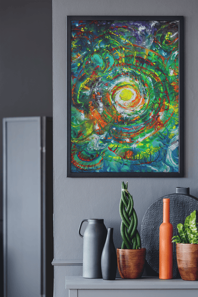 Anthology Lifecycles 1 - Astral Projection on the Poster - Poster - JumpingDots