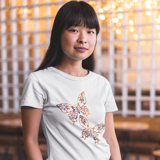 Golden Butterflies Shirt - T-Shirt - JumpingDots