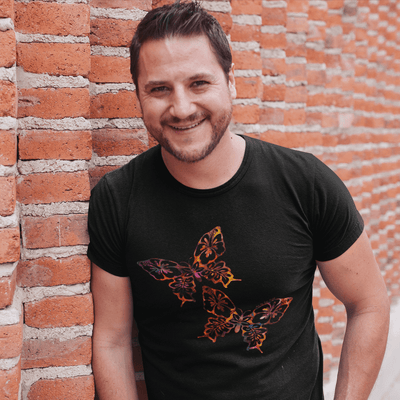 Golden Butterflies Shirt - T-Shirt - JumpingDots