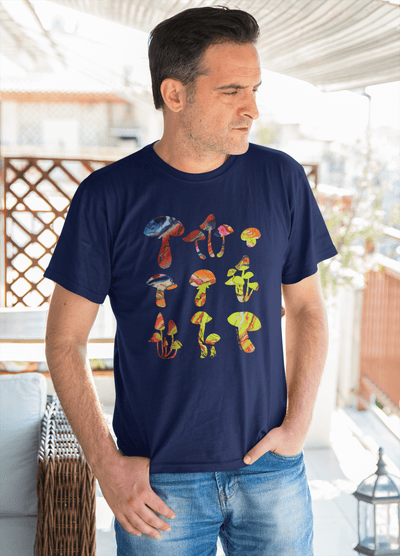 Mega Mushrooms T-Shirt - T-Shirt - JumpingDots