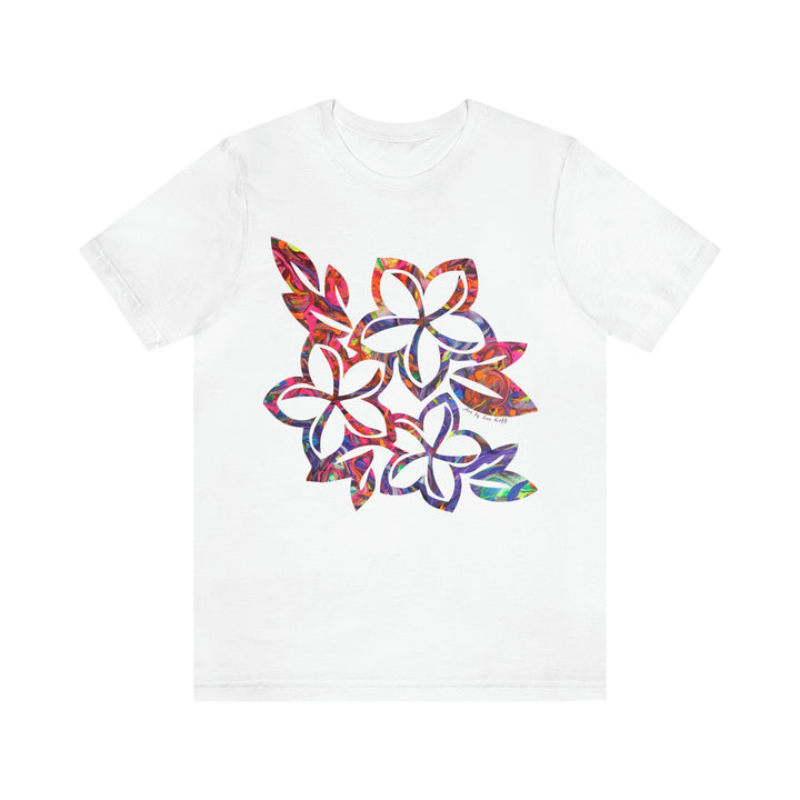 Plumeria Flowers Shirt - T-Shirt - JumpingDots