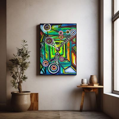 Time Travel Journey on Canvas - Canvas - JumpingDots