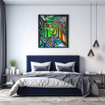 Time Travel Journey on Canvas - Canvas - JumpingDots