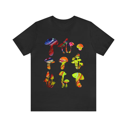 Mega Mushrooms T-Shirt - T-Shirt - JumpingDots