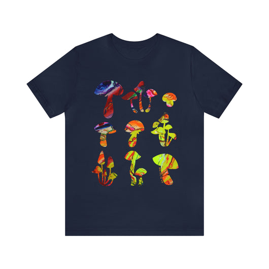 Mega Mushrooms T-Shirt - T-Shirt - JumpingDots