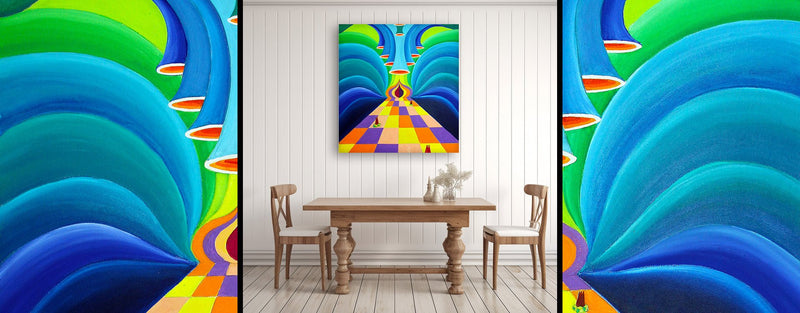 Finding Meaningful Gifts: The Beauty and Significance of Abstract and Spiritual Canvas Wall Art - JumpingDots