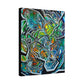 Life Spindles Series II Sacred Geometry Odyssey on Large Canvas