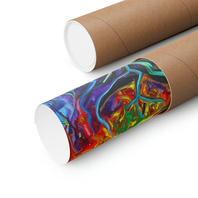 Radiant Inner Bloom on the Poster - Poster - JumpingDots