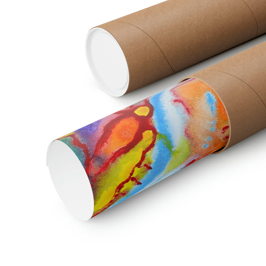 A Colorful Journey through the Solar System on the Poster - Poster - JumpingDots