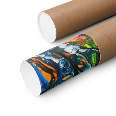 Life Spindles- A Sacred Geometry Masterpiece on the Poster - Poster - JumpingDots