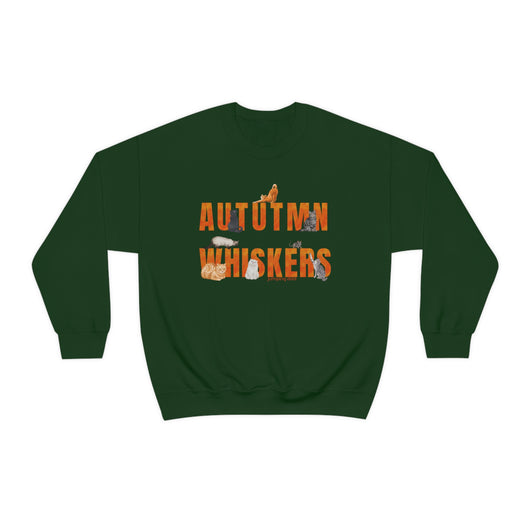 Autumn Whiskers Sweatshirt - Sweatshirt - JumpingDots