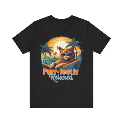 Purr-fectly Relaxed Cat T-Shirt