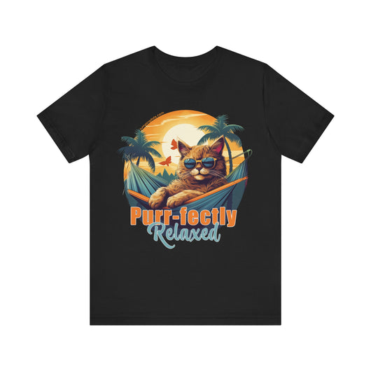 Purr-fectly Relaxed Cat T-Shirt