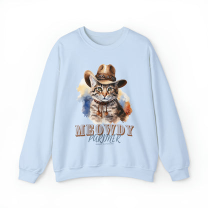 Vintage Funny Cat Sweatshirt for Autumn Adventures