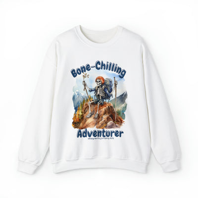 Hiking Skeleton Halloween Sweatshirt - Sweatshirt - JumpingDots