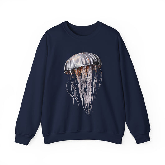 Metallic Colored Jellyfish Sweatshirt - Sweatshirt - JumpingDots