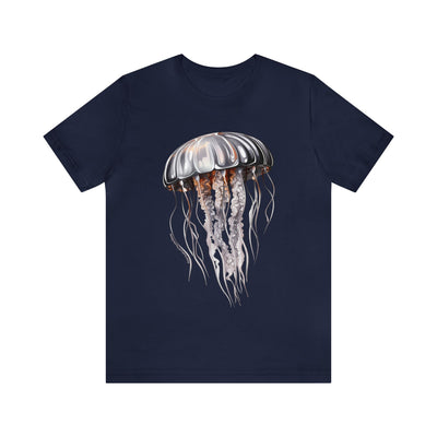 Metallic Jellyfish T-Shirt - T-Shirt - JumpingDots