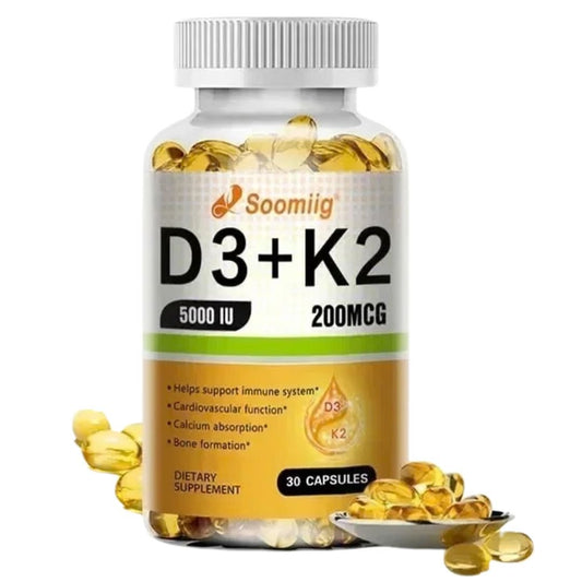 Vitamin D3 + K2 MK - 7 Daily Wellness Capsules - JumpingDots