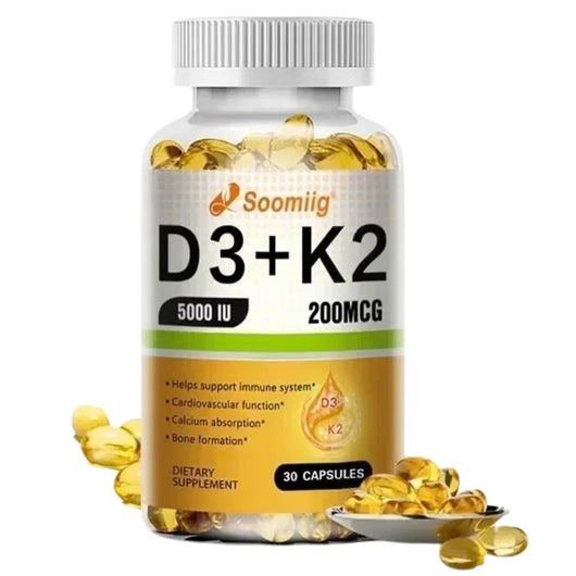 Vitamin D3 + K2 MK - 7 Daily Wellness Capsules - JumpingDots