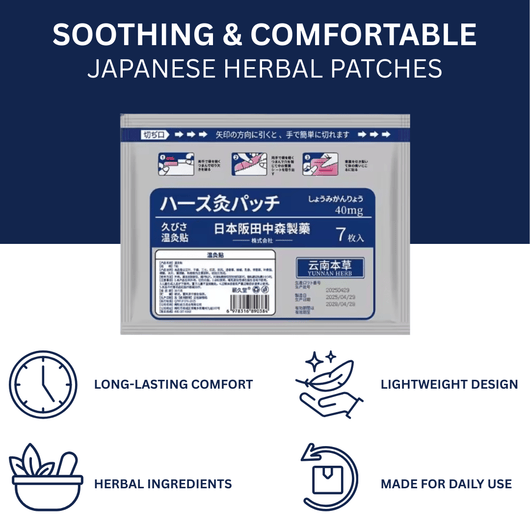 Traditional Japanese Herbal Patches - JumpingDots