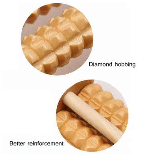Wooden Foot Roller - JumpingDots
