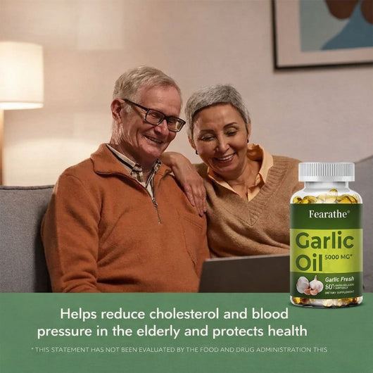 Garlic Oil Extract Softgel Capsules - JumpingDots