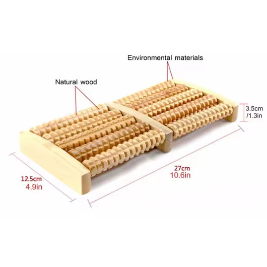 Wooden Foot Roller - JumpingDots