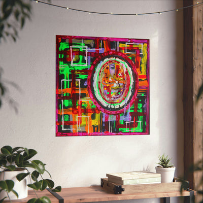 Time Mirror on the Posters - Poster - JumpingDots