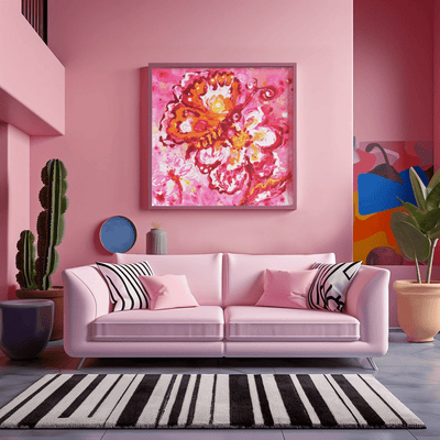 Abstract Butterfly on the Posters - Poster - JumpingDots
