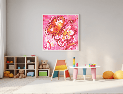 Abstract Butterfly on the Posters - Poster - JumpingDots