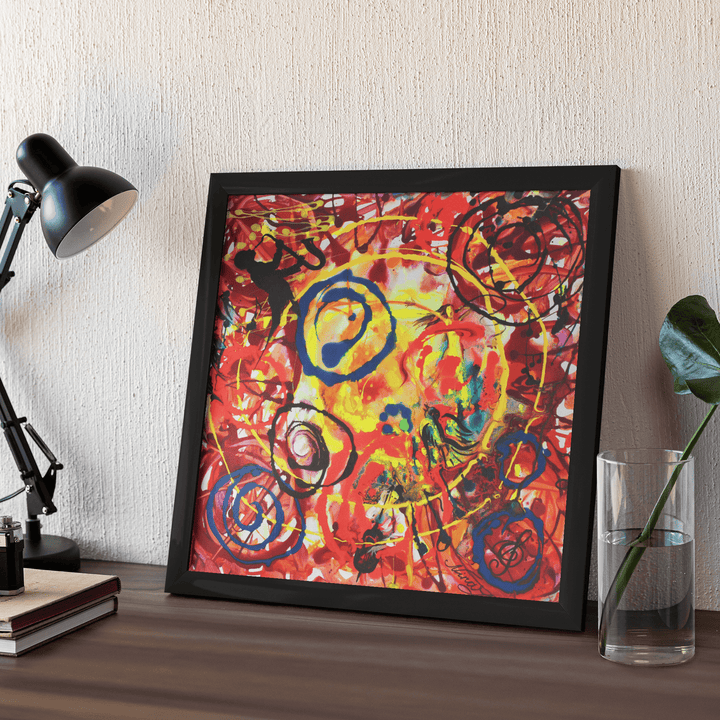 Jazz music Painting on the Posters - Poster - JumpingDots