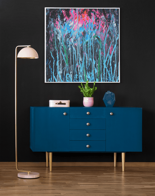 Abstract Lost in Mind Art on the Posters - Poster - JumpingDots