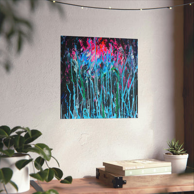 Abstract Lost in Mind Art on the Posters - Poster - JumpingDots