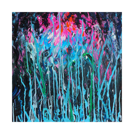 Abstract Lost in Mind Art on the Posters - Poster - JumpingDots