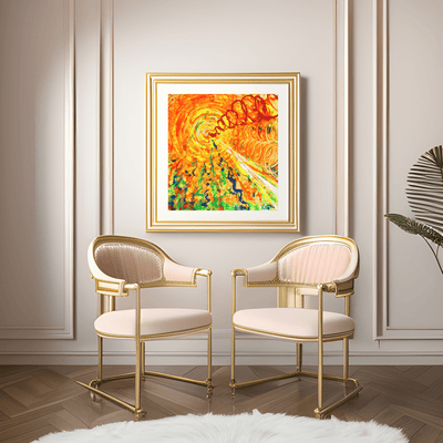 Energy Activated Art Decor on the Poster - Poster - JumpingDots