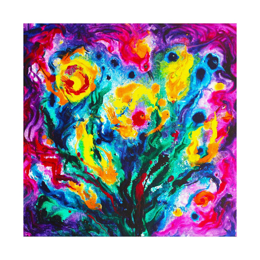 Abstract Bird Fish on the Poster - Poster - JumpingDots