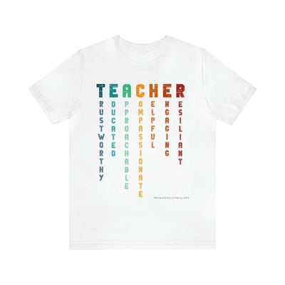 Motivational Teacher T-Shirt - T-Shirt - JumpingDots