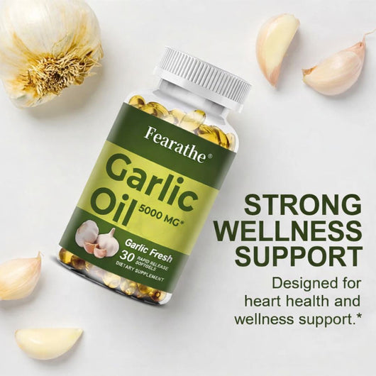 Garlic Oil Extract Softgel Capsules - JumpingDots